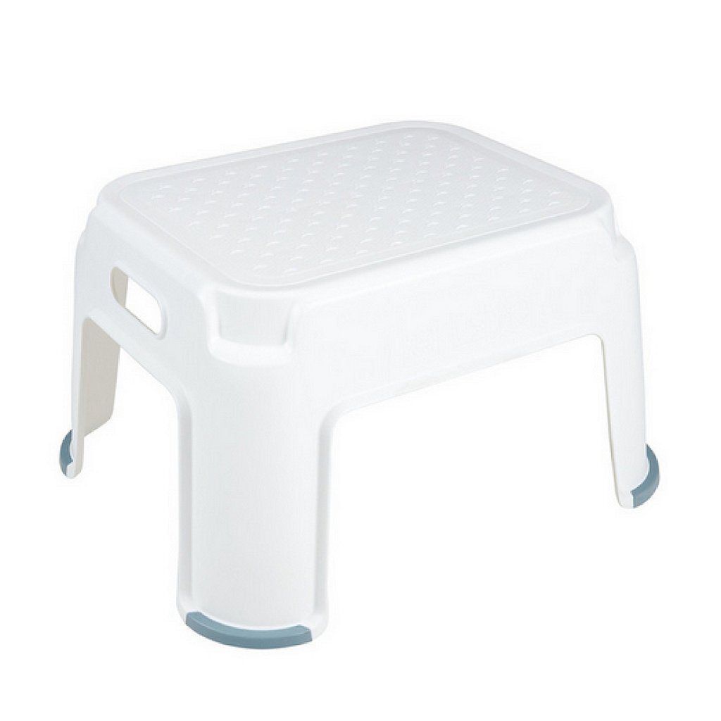 Curver Opstapje Basic Wit/Blauw
