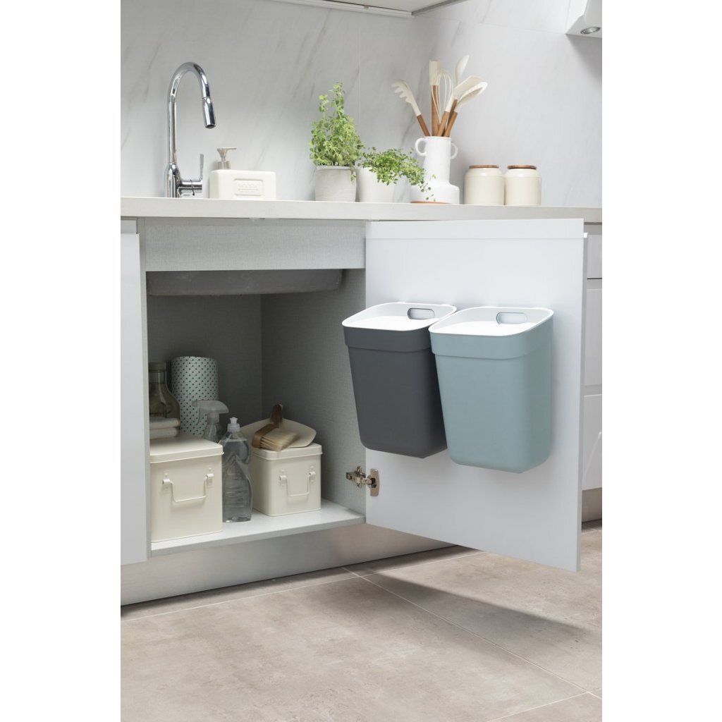 Curver Ready To Collect Prullenbak 10L Blauw/Grijs - Image 3