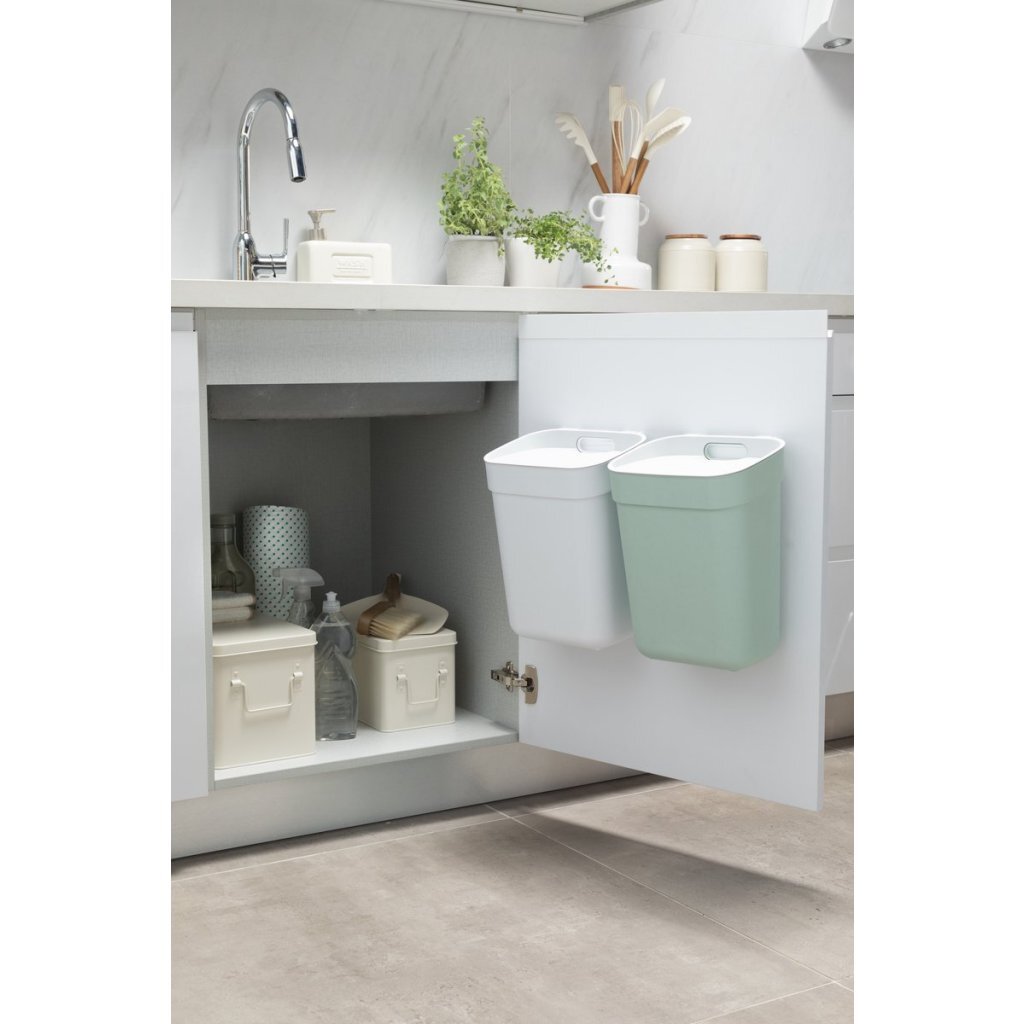 Curver Ready To Collect Prullenbak 10L Groen/Grijs - Image 2