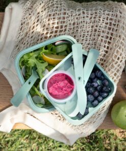 Alternative view of Curver Smart To Go Lunchbox 1.1L + Bestekset + Sauscup Groen