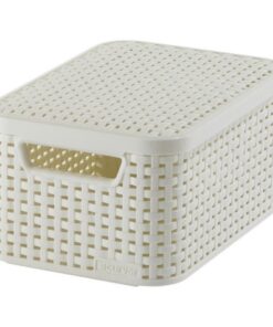 Curver Style Opbergmand met Deksel 6L Wit