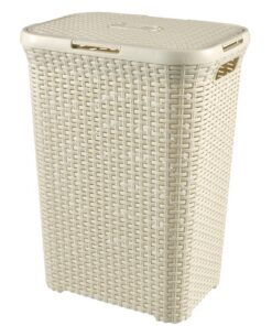 Curver Style Wasmand met Deksel 60L Wit