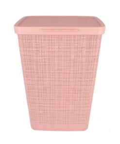 Alternative view of Curver Wasmand Met Deksel Jute-Look 58L Roze