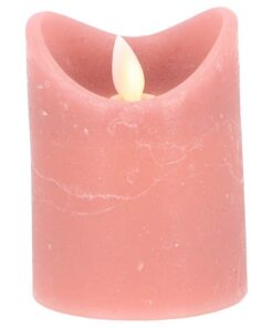 Daily Home LED Kaars 7.5x10 cm Roze