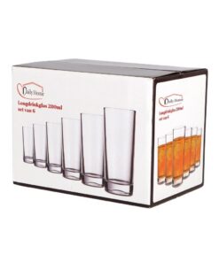 Alternative view of Daily Home Longdrinkglazen 280 ml 6 Stuks Transparant