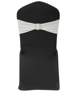 Decoratief stoellint met een diamant 25 stuks (creme)