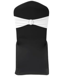 Decoratief stoellint met een diamant 25 stuks (wit)