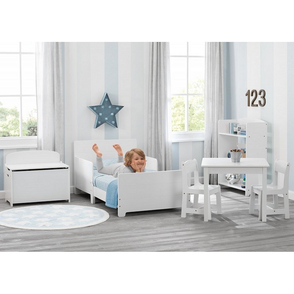 Delta Children BB87160GN-130 Houten Peuterbed Wit - Image 4