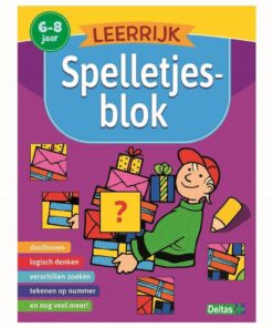 Deltas Leerrijk Spelletjesblok 6-8 Jaar