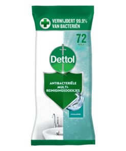 Dettol Desinfecterende Reinigingsdoekjes Oceaanfris 72 Stuks