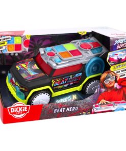 Dickie Toys Beat Hero DJ Auto + Licht en Geluid