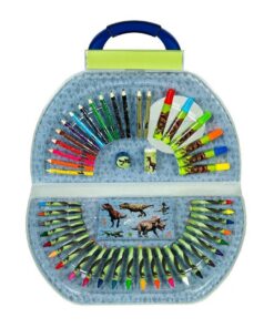 Alternative view of Dinosaurus Kleurkoffer 51-delig