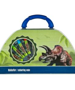 Dinosaurus Kleurkoffer 51-delig