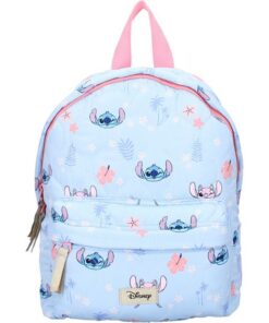 Disney Rugzak Stitch Blooming Bright Lichtblauw/Lichtroze