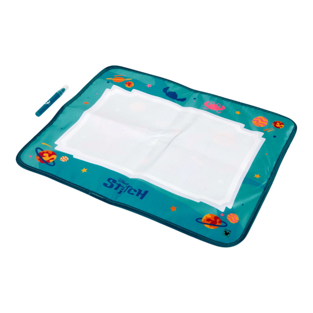 Disney Stitch Aqua Colouring Playmat - Image 2