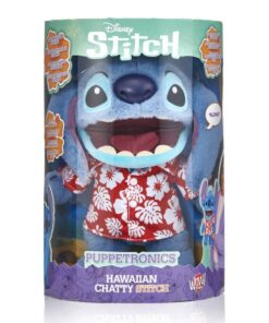 Alternative view of Disney Stitch Hawaiian Chatty Stitch Knuffel 30 cm + Geluid