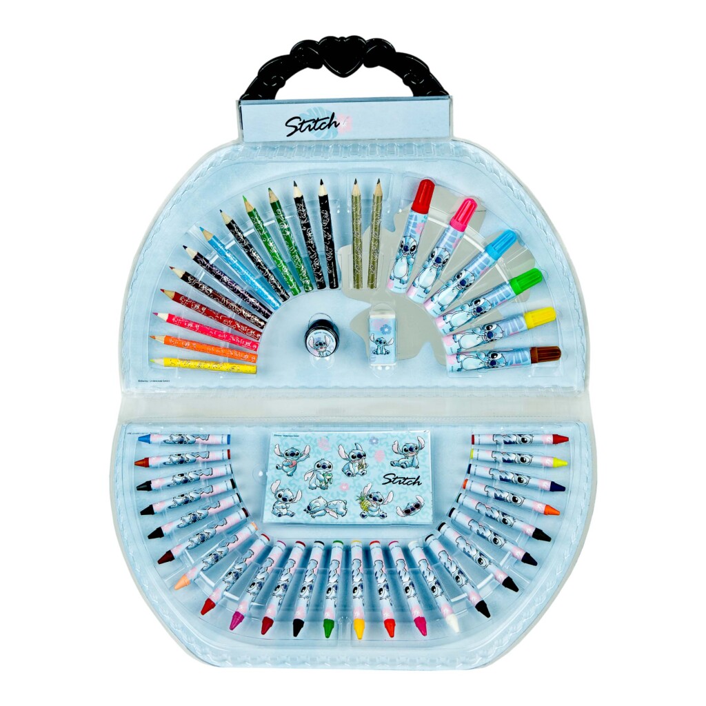 Disney Stitch Kleurkoffer 51-delig - Image 2