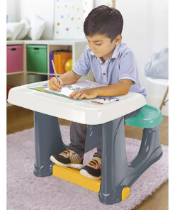 Alternative view of Dolu 2663 Bureau voor Kinderen 50x77x57 Grijs/Blauw/Wit