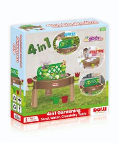 Dolu 3076 4in1 Tuin-Speeltafel 80x80 cm
