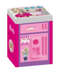 Dolu Barbie Koelkast + Geluid Roze/Paars