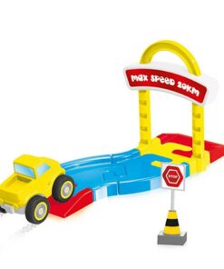 Alternative view of Dolu Blokken Speelset Rijbaan 30-delig