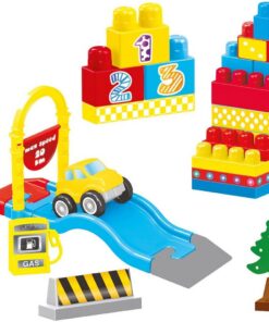 Alternative view of Dolu Blokken Speelset Rijbaan 50-delig