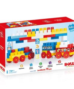 Dolu Blokkentrein met 75 Blokken