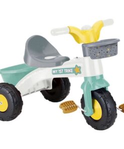 Dolu Driewieler Pastel Kleuren Wit/groen/grijs