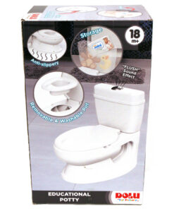 Dolu Educatief Kinder Toilet met Geluid Wit