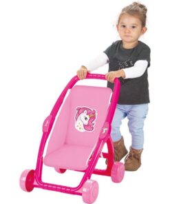 Alternative view of Dolu Eenhoorn Kinderwagen Roze