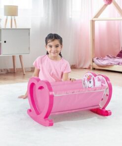 Alternative view of Dolu Eenhoorn Poppenwiegje Roze