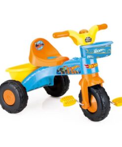 Dolu Hot Wheels Driewieler + Geluid 50x64x46 cm Oranje/Blauw/Geel