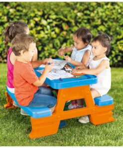 Alternative view of Dolu Hot Wheels Picknicktafel Blauw/Oranje