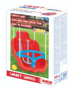 Dolu Schommelstoel Rood/Blauw