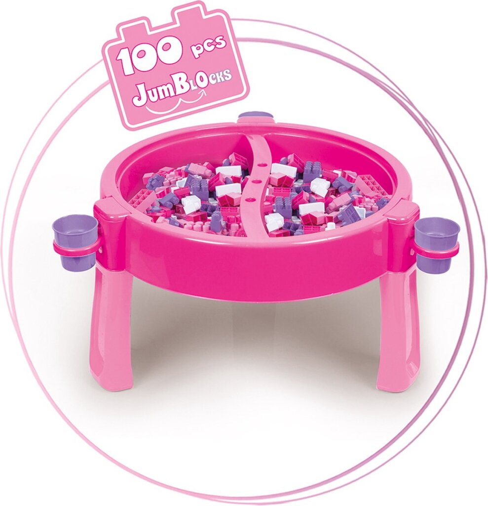 Dolu Unicorn Activiteiten Tafel Inclusief 100 Blokken - Image 2