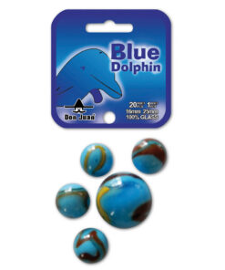 Don Juan Blue Dolphin Knikkers 21 Stuks 16+25 mm