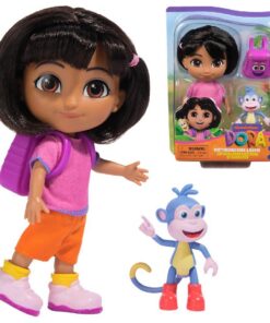 Dora Pop met Rugzak en Boots 15 cm