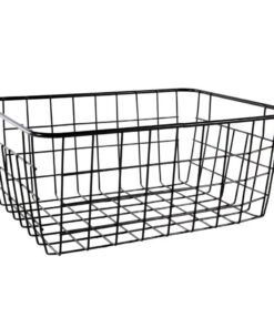 Draadmand 28x22x12.5 cm Mat/Zwart
