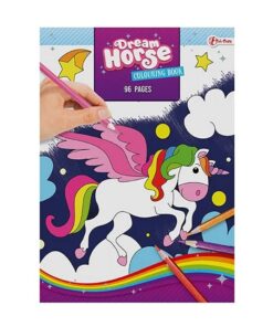 Dream Horse Kleurboek Eenhoorn 96 Bladzijden