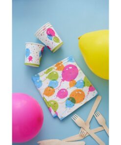 Alternative view of Duni Papieren Bekers Splash Balloons 20 cl 10 Stuks