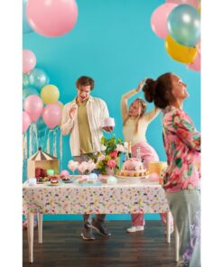 Alternative view of Duni Tafellaken Festive Bubbles 138x220 cm