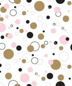 Duni servetten Splashin Dots 3-laags 33x33