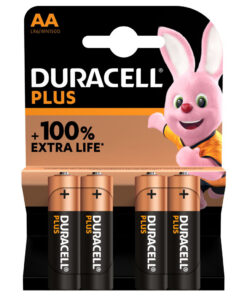 Duracell Alka Plus 100% Aa X4