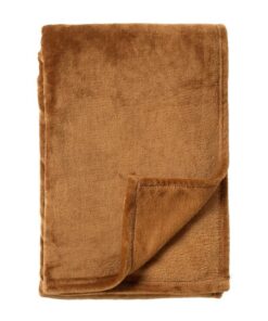 Dutch Decor Plaid Harvey 150x200 Cm Tobacco Brown