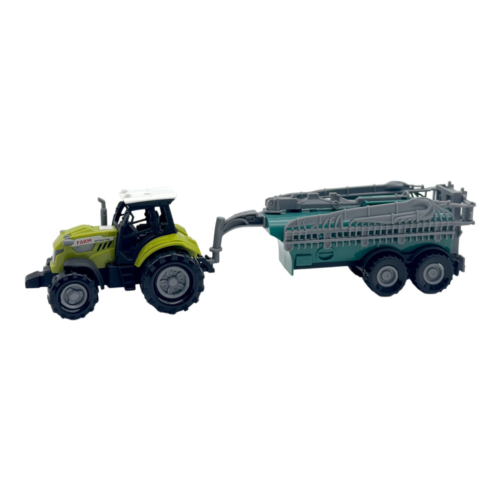 Dutch Farm Tractor met Trailer 1:48 + Licht en Geluid Assorti - Image 4