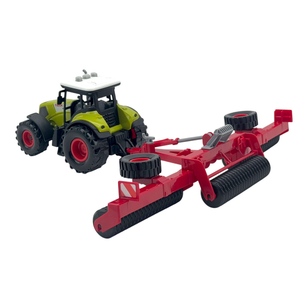 Dutch Farm Tractor met Trailer + Licht en Geluid Assorti - Image 2