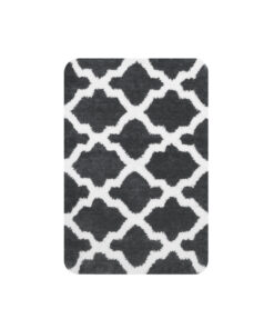 Dutch House Badmat Toulon 60x90 cm Zwart