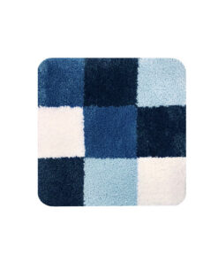 Dutch House Bidetmat Brest 60x60 cm Blauw