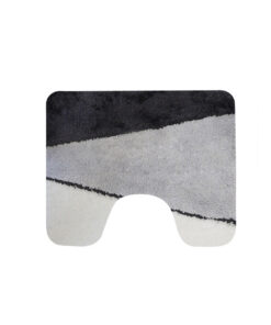 Dutch House Toiletmat Dijon 60x50 cm Grijs