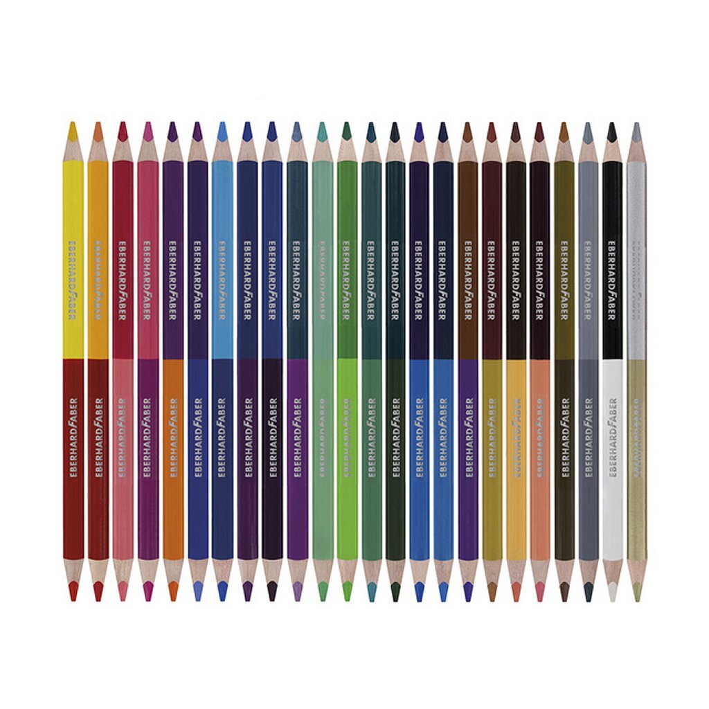 Eberhard Faber EF-514822 Kleurpotloden 2-zijdig 24 Stuks 48 Kleuren - Image 2